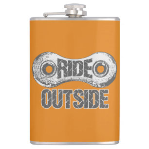 Ride Outside Hip Flask