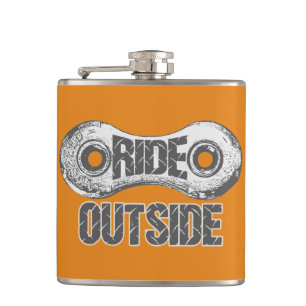 Ride Outside Hip Flask