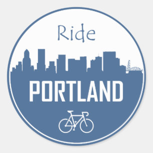 Ride Portland Classic Round Sticker