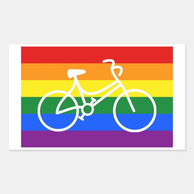 Ride Pride Cycling Sticker (Front)