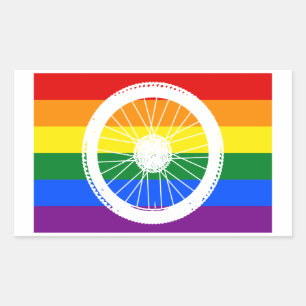 Ride Pride Cycling Wheel Sticker