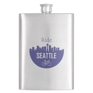 Ride Seattle Hip Flask