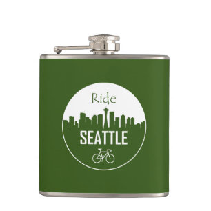 Ride Seattle Hip Flask