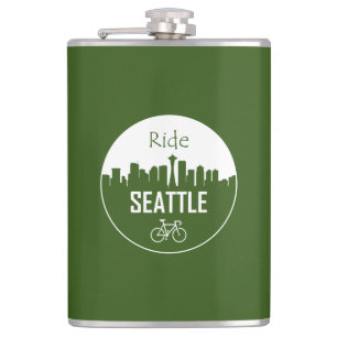 Ride Seattle Hip Flask