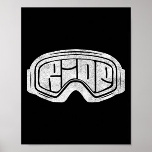 Ride Snowboard - Vintage Distressed  Poster