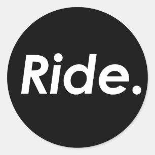 Ride. Sticker