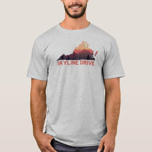 Ride Syline Drive Shenandoah National Park Cycling T-Shirt