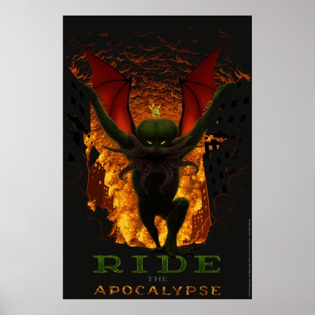 Ride the Apocalypse Poster (Front)