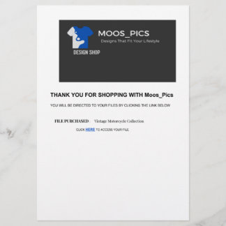 Ride the Classics: Vintage Motorcycle Collection Flyer