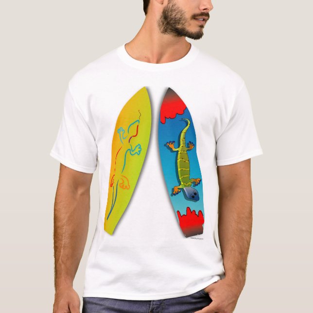 RIDE THE GECKO T-Shirt (Front)