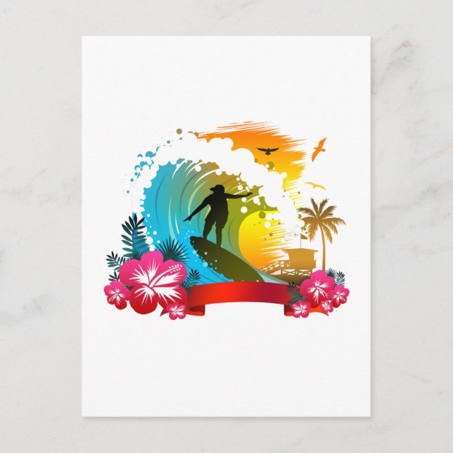 Ride The Tide Postcard (Front)