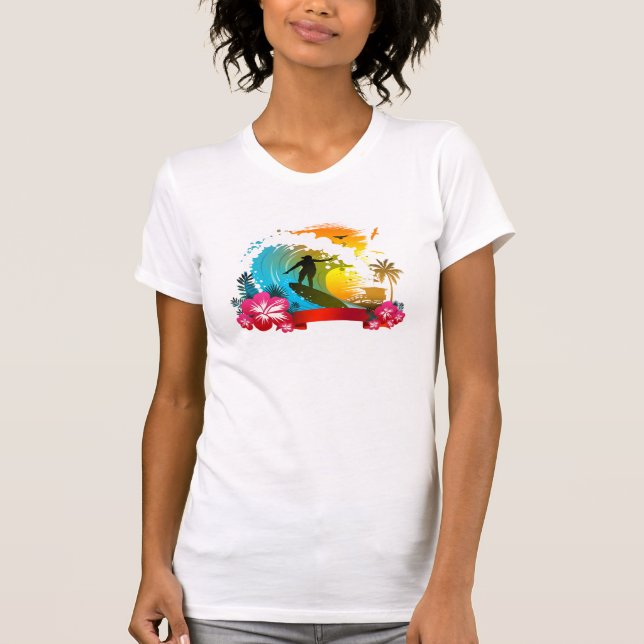 Ride The Tide T-Shirt (Front)