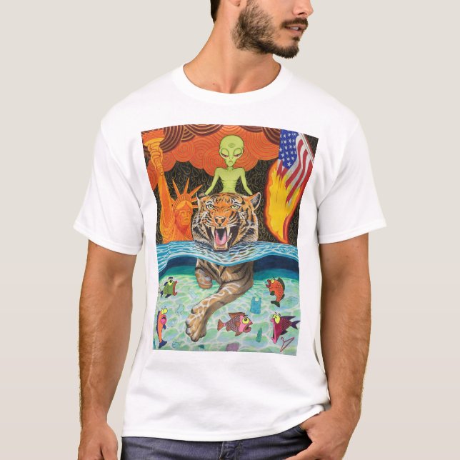 Ride the Tiger T-Shirt (Front)