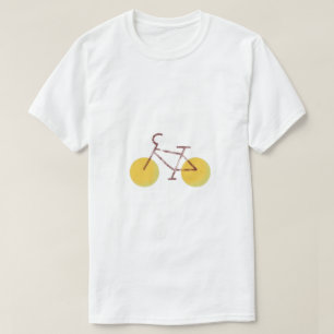 Ride the Vibes Minimal T-shirt graphique de bicycl