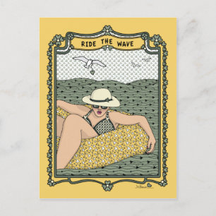 Ride The Wave_C_ Postcard