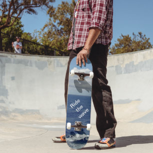 Ride the Wave Complete Skateboard