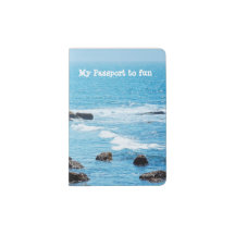 Ride the Wave passport cover