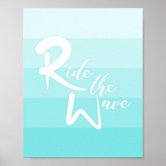 Ride The Wave Wall Art