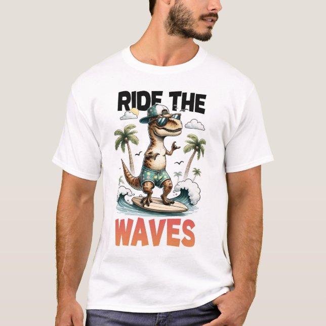 Ride the Waves T-Shirt (Front)