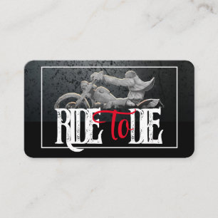 Ride to Die Business Card