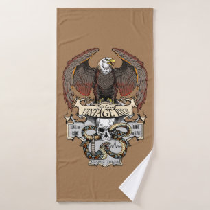 Ride To Live Live To Ride Biker design Bath Towel