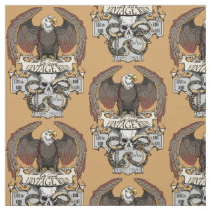 Ride To Live Live To Ride Biker design Fabric