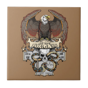 Ride To Live Live To Ride Biker design Tile