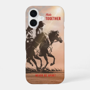 Ride together- A wonderful Western life iPhone 16 Case