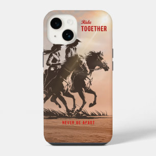 Ride together- A wonderful Western life iPhone 14 Case