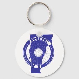 Ride Vermont Keychain