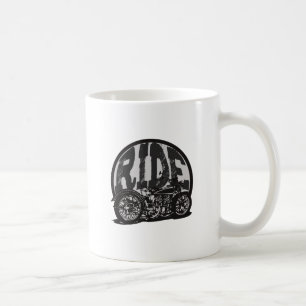 Ride Vintage Motorcycle Coffee Mug