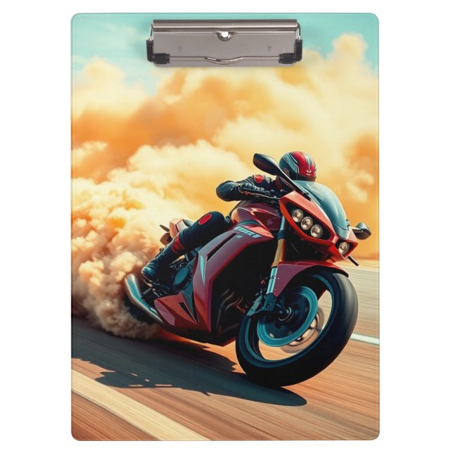 RIDE WITH NO FEAR CLIPBOARD (Front)