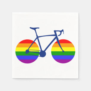 Ride With Pride Bike Napkin