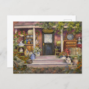 Rideau Antiques Canada  Rustic Country  Postcard