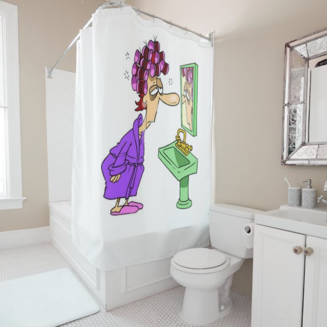 Rideau de douche (En situation)