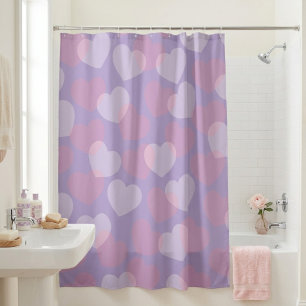 Rideau de douche à motif de coeur   Sweetheart Spr