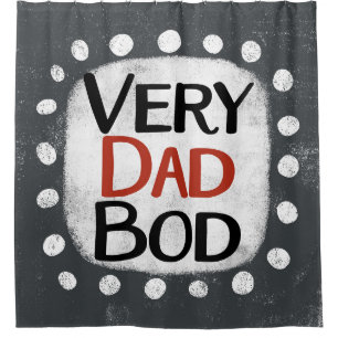 Rideau de douche à papa