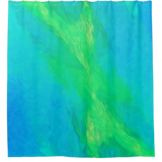 rideau de douche abstrait (Devant)