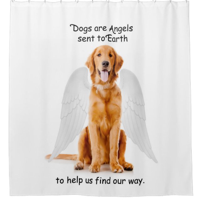 Rideau de douche Angel d'or (Devant)