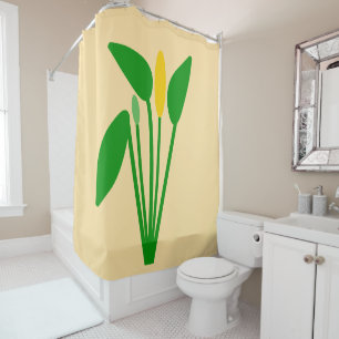 Rideau de douche Araceae