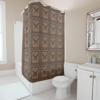Rideau de douche Batik Papillon