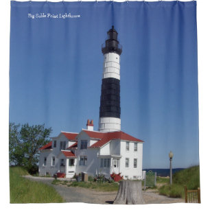 rideau de douche Big Sable Point Lighthouse