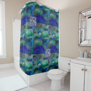 Rideau de douche Blue Meadows