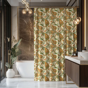 Rideau de douche bohème Cadeau pour la salle de ba