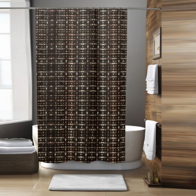Rideau de douche Boho de style occidental (Créateur téléchargé)