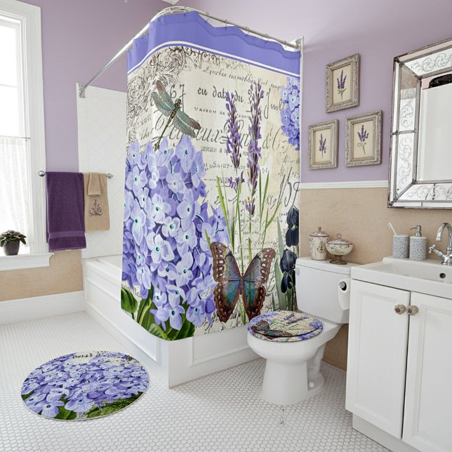 Rideau de douche botanique (Créateur téléchargé)