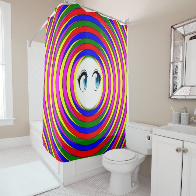 Rideau de douche Circulaire (En situation)