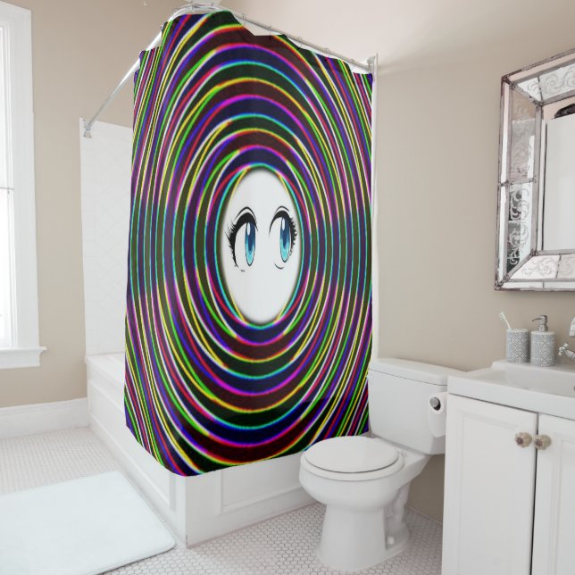 Rideau de douche Circulaire (En situation)