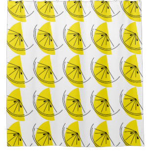 rideau de douche Citrus Lemon