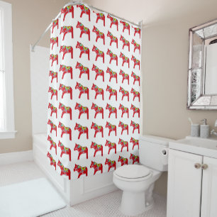 Rideau de douche Dala Horse